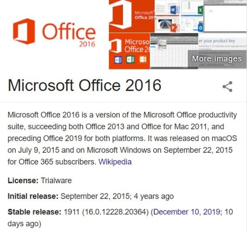 trial versions of microsoft office